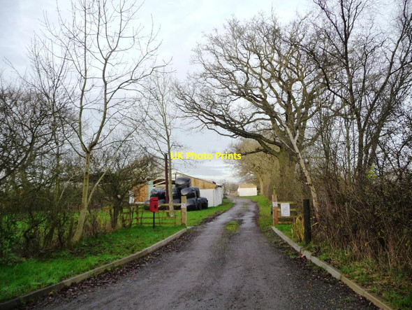 Photo 6"x4" Entrance to Cowslip Farm, Strensall Common Strensall c2015