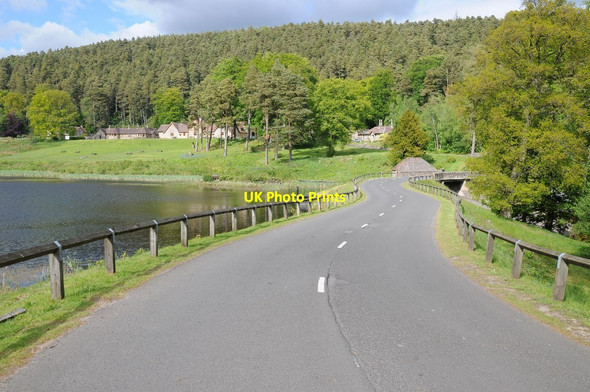 Photo 6"x4" Road to Cragside Knocklaw c2015