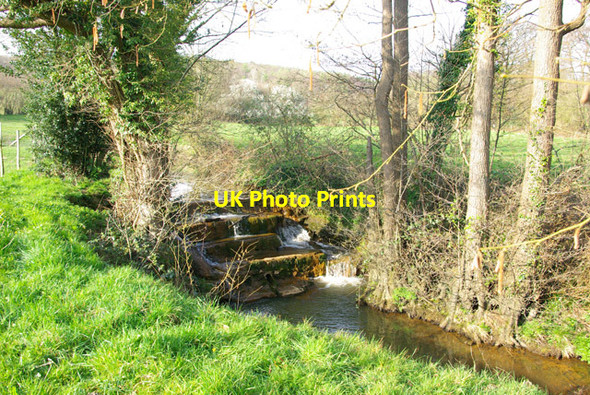 Photo 6"x4" Weir near Buxted Wood Burnt Oak\/TQ5127 c2007