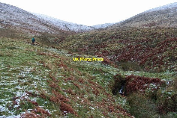 Photo 6"x4" The Hope below the Pennine Way at Currburn Steer Rig c2015