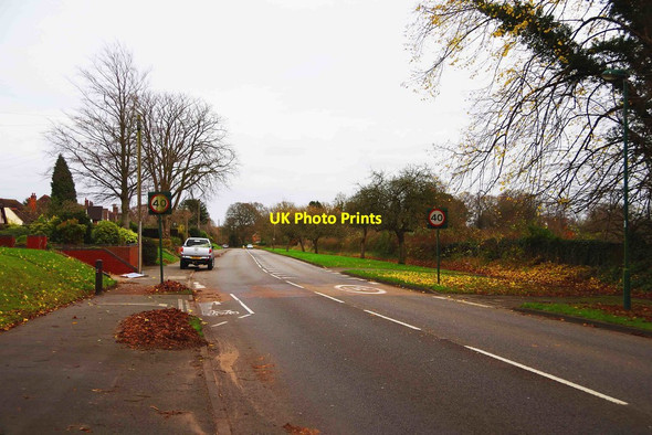 Photo 6"x4" Hampton Lane, looking east, Solihull Solihull c2015