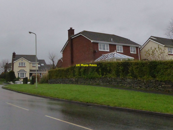 Photo 6"x4" Houses at the end of Holtwood Drive, seen from Cornwood Road Ivybridge\/SX6356 c2015