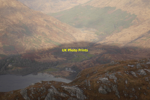 Photo 6"x4" Glen Finnan and viaduct Glenfinnan c2015
