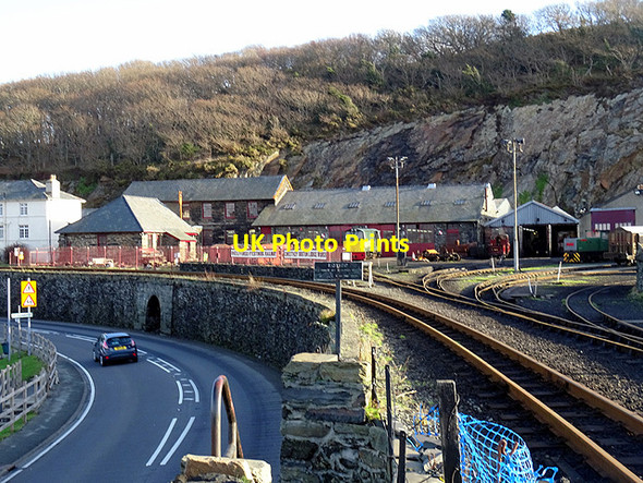 Photo 6"x4" Boston Lodge works, Ffestiniog Railway Porthmadog c2015