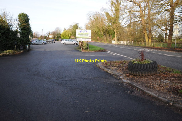 Photo 6"x4" Entrance to Tewkesbury Garden Centre Tewkesbury c2015