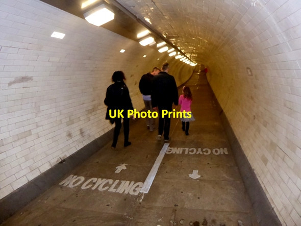 Photo 6"x4" Inside the Greenwich Foot Tunnel Greenwich\/TQ3977 c2015
