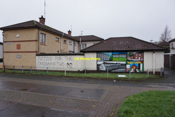 Photo 6"x4" Murals on Meenan Square, Bogside Londonderry\/C4316 c2015