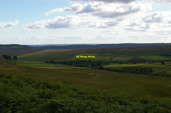 Photo 6"x4" View into Bransdale from Shaw Ridge Cockayne c2015