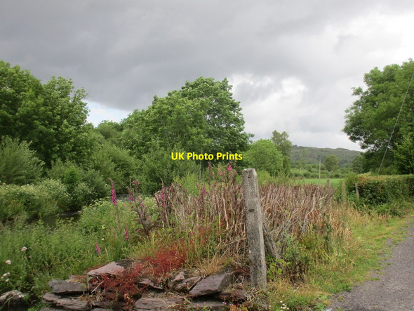 Photo 6"x4" Roadside view by the River Lee Ballingeary c2015