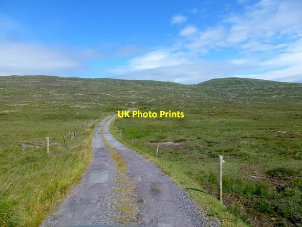 Photo 6"x4" Lane and moorland Durrus c2013