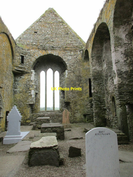 Photo 6"x4" The choir, Timoleague Abbey Timoleague c2015