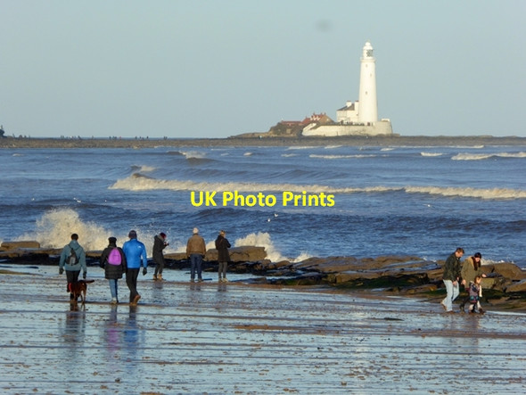 Photo 6"x4" Whitley Sands Whitley Bay c2015