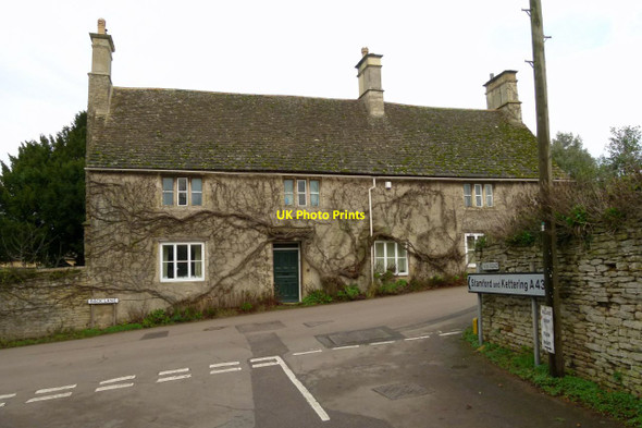 Photo 6"x4" Manor Farmhouse, Back Lane Collyweston c2015