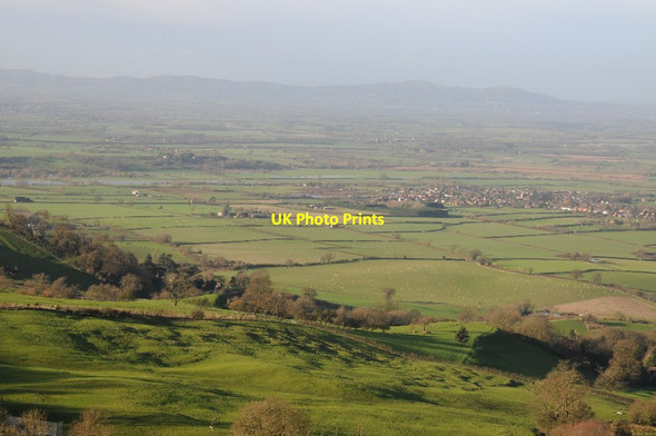 Photo 6"x4" View to the Malvern Hills from Bredon Hill Great Comberton c2015