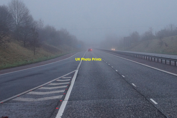 Photo 6"x4" The M1 at Junction 15 Moygashel c2015