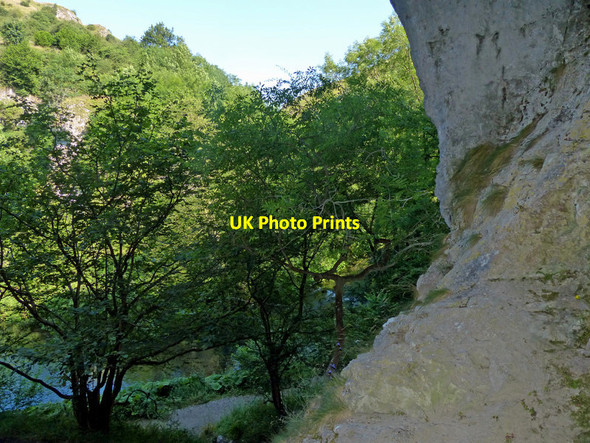 Photo 6"x4" View from inside the Dove Holes Milldale c2014