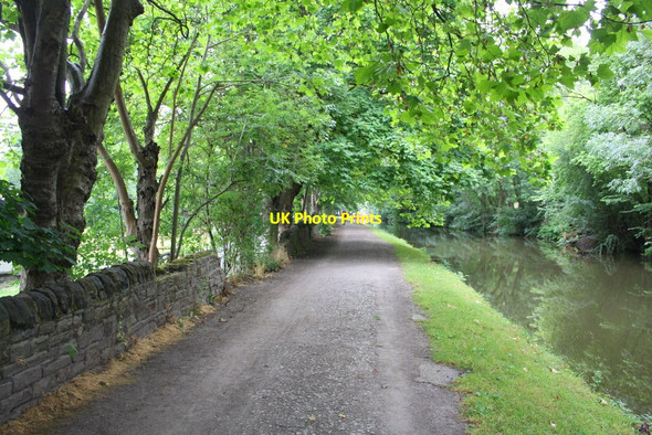 Photo 6"x4" Leeds & Liverpool Canal towpath Shipley\/SE1437 c2015