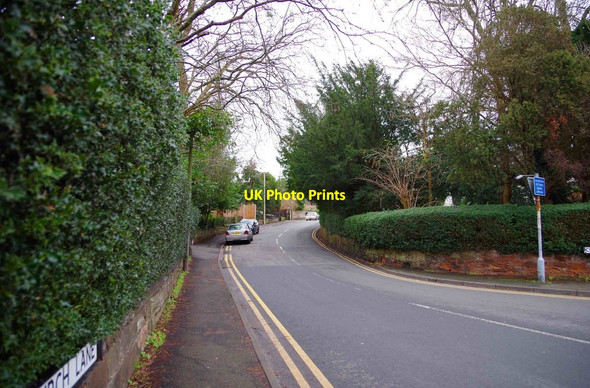 Photo 6"x4" Church Lane, Bromsgrove, Worcs Bromsgrove c2016