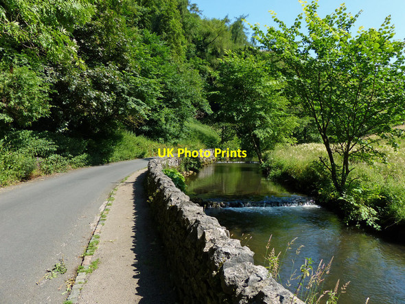 Photo 6"x4" Lane and River Dove near Milldale Milldale c2014