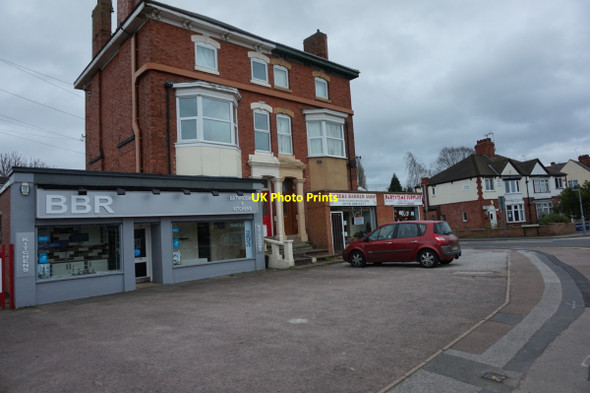 Photo 6"x4" Businesses on Leicester Road Wigston c2015