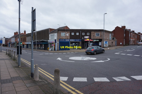 Photo 6"x4" Roundabout on Leicester Road, Wigston Wigston c2015