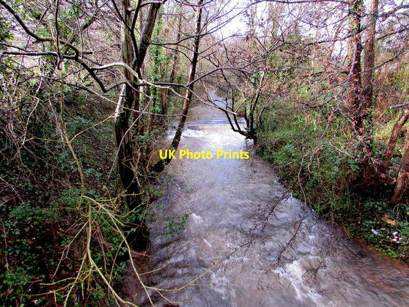 Photo 6"x4" White water on Malpas Brook, Bettws, Newport Newport\/Casnewydd c2016