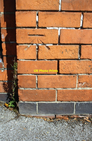 Photo 6"x4" Benchmark on Laura Ashley store Nottingham\/SK5641 c2015