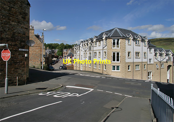 Photo 6"x4" The junction of Forest Avenue and Meigle Street, Galashiels Galashiels c2009