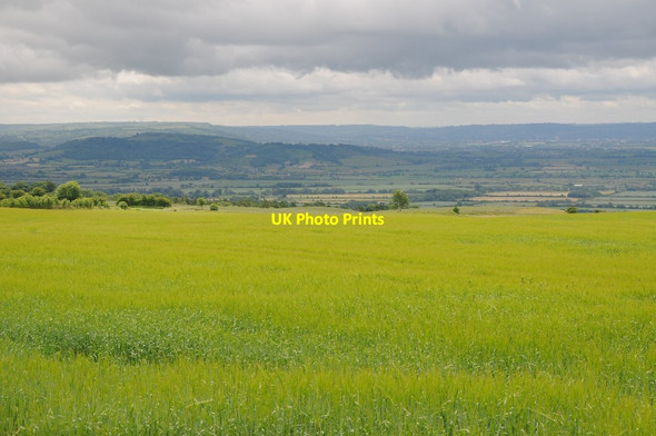 Photo 6"x4" View to the south from Bredon Hill Bredon's Norton c2015