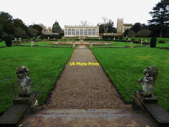Photo 6"x4" The Italian garden Belton House Belton\/SK9239 c2016