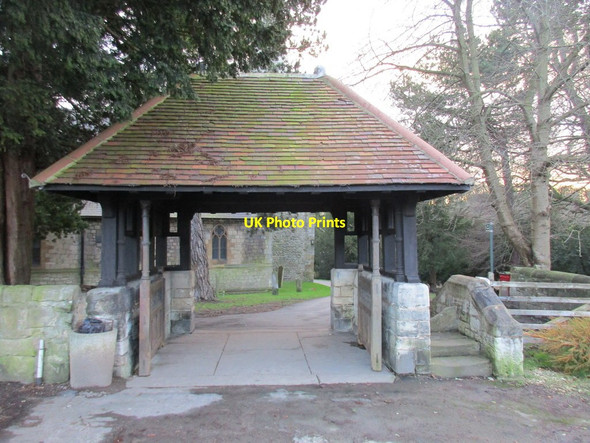 Photo 6"x4" Lychgate, St. Bartholomew, Maltby Maltby\/SK5292 c2016
