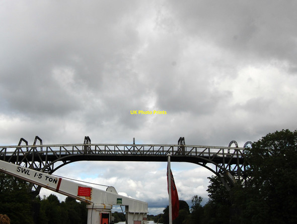 Photo 6"x4" Warburton Toll Bridge Hollinfare c2012