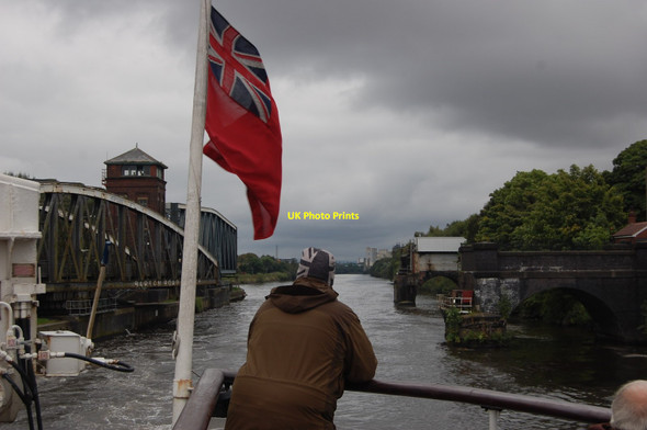 Photo 6"x4" Barton Road (Swing) Bridge and Aqueduct Eccles\/SJ7798 c2012