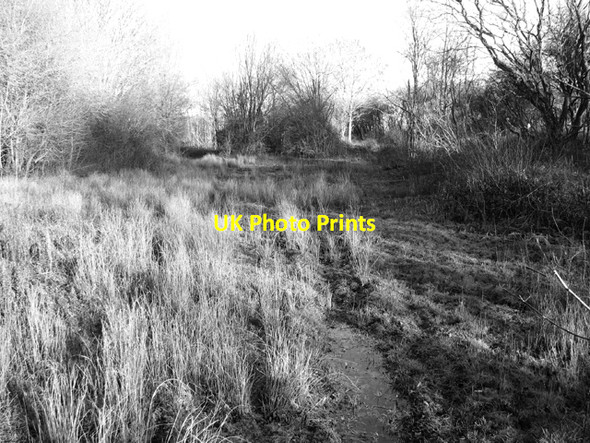 Photo 6"x4" A hangar once used to stand here Hedenham c2016