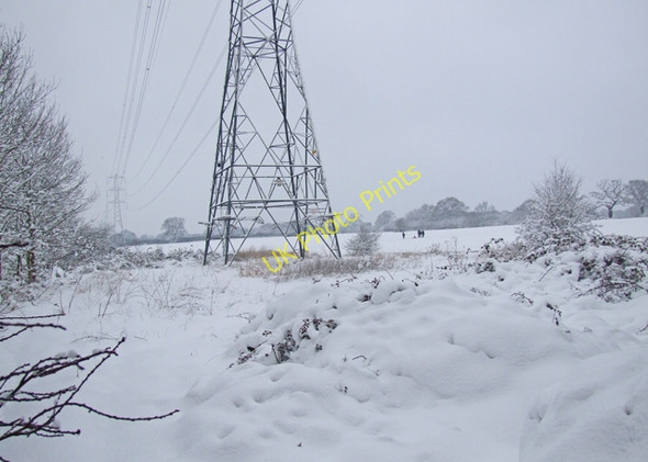 Photo 6"x4" Tolworth Court Farm Fields nature reserve Tolworth c2009