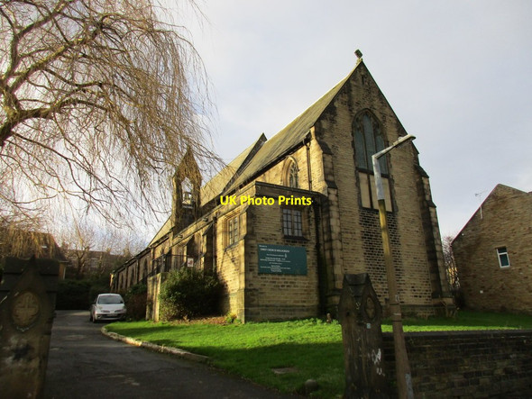 Photo 6"x4" Christ Church, Mold Green Huddersfield c2016