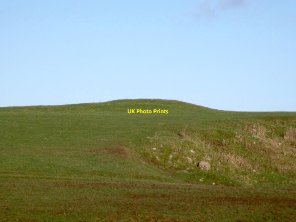 Photo 6"x4" Tumulus by the High Peak Trail Pikehall c2016