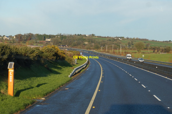 Photo 6"x4" M9 Northbound towards junction 10 Mullinavat c2016