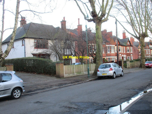 Photo 6"x4" Houses on Tavistock Drive Nottingham\/SK5641 c2016