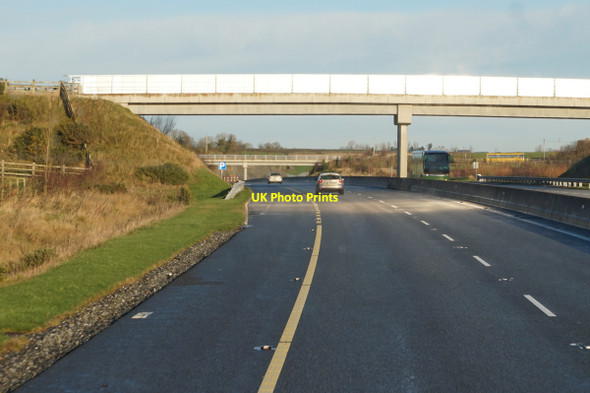 Photo 6"x4" M9 Northbound towards junction 9 Stoneyford\/S5243 c2016 P3
