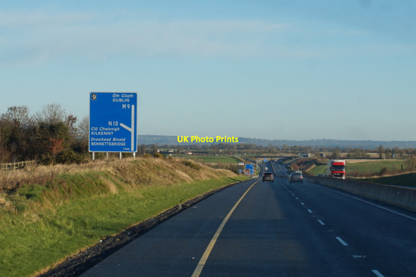 Photo 6"x4" M9 Northbound towards junction 9 Stoneyford\/S5243 c2016 P1