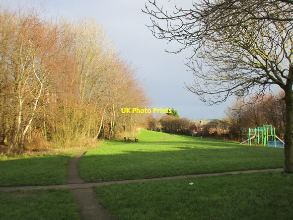 Photo 6"x4" Open space, Moldgreen Huddersfield c2016