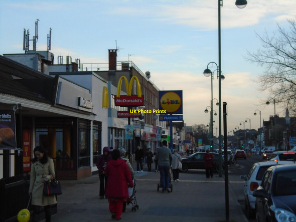 Photo 6"x4" Shirley area shops Southampton c2016
