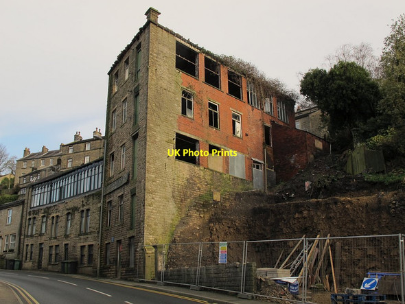 Photo 6"x4" Former Bamforth's postcard works, Holmfirth Holmfirth c2016