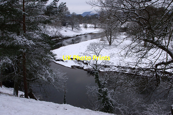 Photo 6"x4" River Kent, Levens Park Hincaster c2016