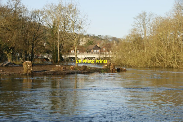Photo 6"x4" Other end of the Bridge Streatley\/SU5980 c2016
