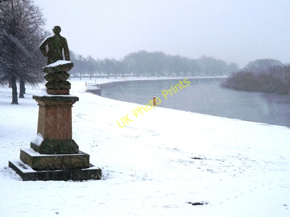 Photo 6"x4" The Embankment at Wilford Bridge by the Trent West Bridgford c2009