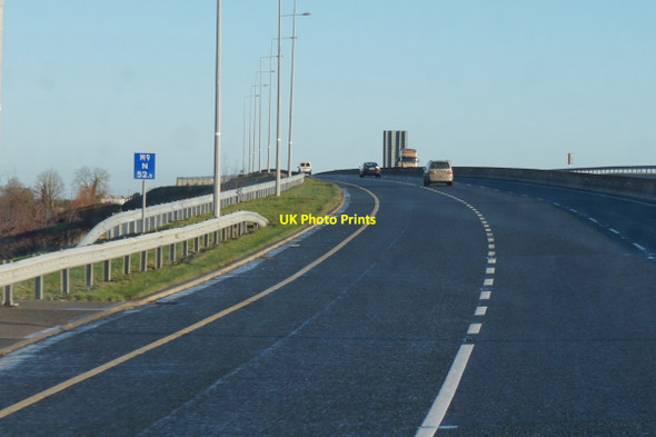 Photo 6"x4" The M9 Northbound towards junction 5 Nurney\/S7367 c2016