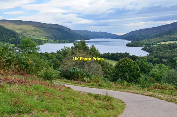 Photo 6"x4" Loch Earn from the Rob Roy Way Lochearnhead c2015