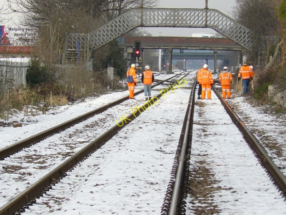Photo 6"x4" Long Eaton Railway repairs Long Eaton c2009